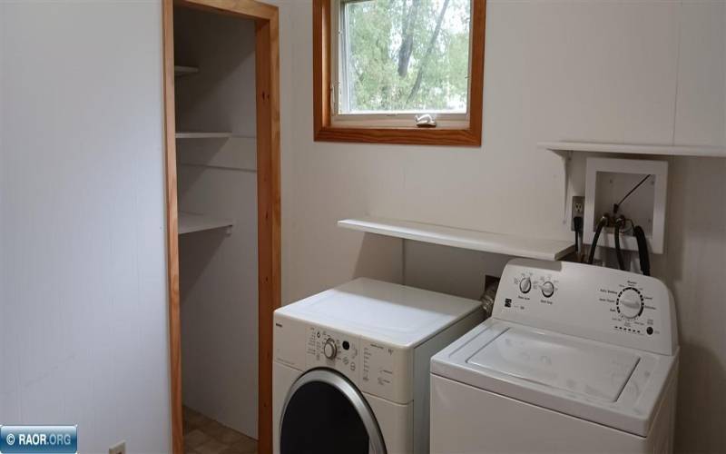 Bedroom 3 being used as laundry room